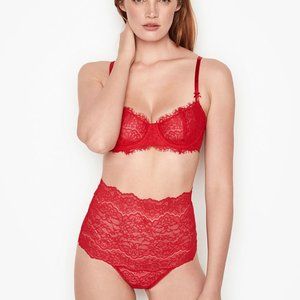 Victoria's Secret Unlined Lace Balconette Bra